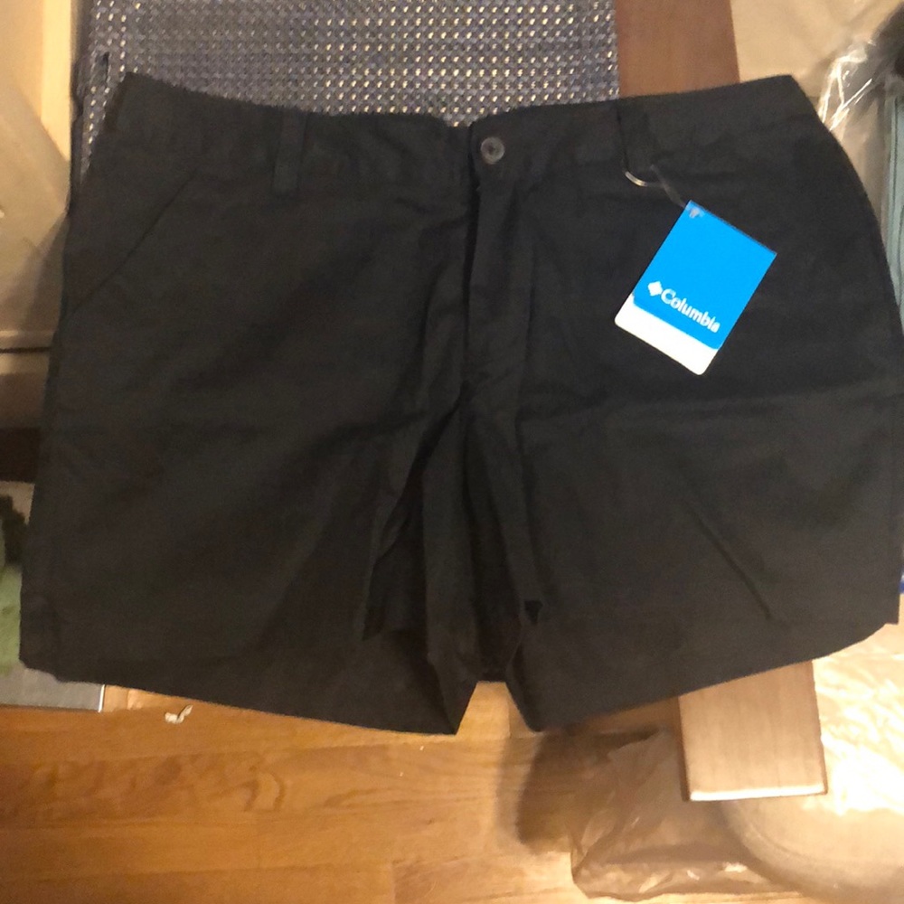 NWT Columbia black shorts, 12